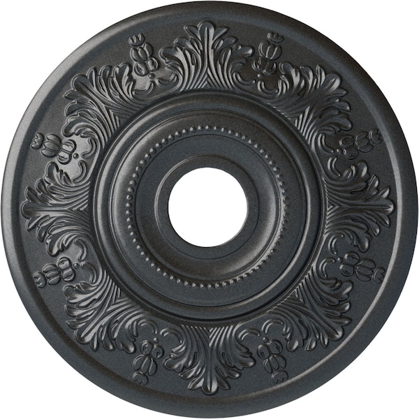 Ekena Millwork Vienna Ceiling Medallion (Fits Canopies up to 6 1/2"), 20"OD x 3 1/2"ID x 1 1/2"P, Pewter CM20VIPES - main